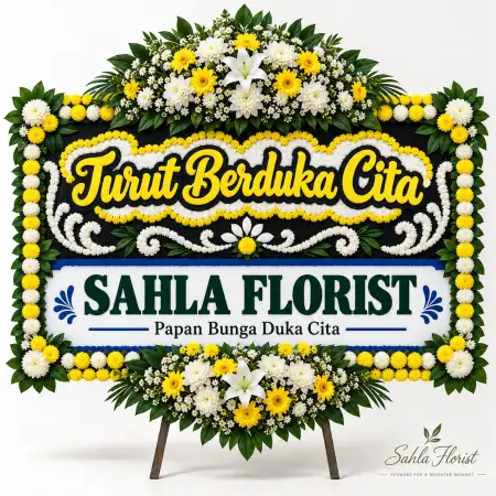 Papan Bunga Duka Makassar